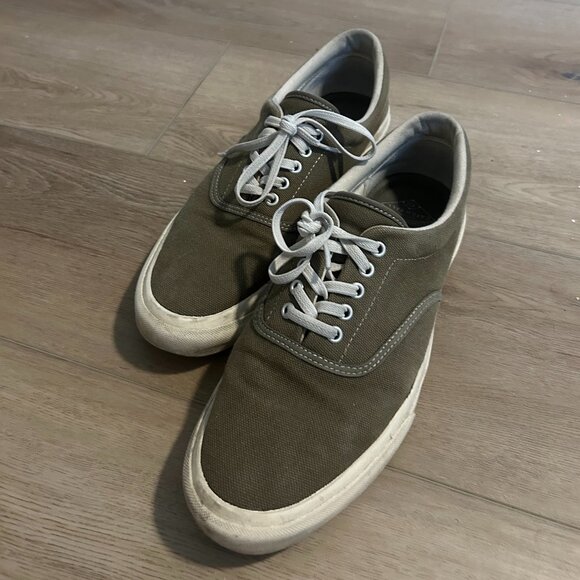 Todd Snyder Mens shoes size 9 / smart casual style canvas low top shoes - Picture 1 of 1